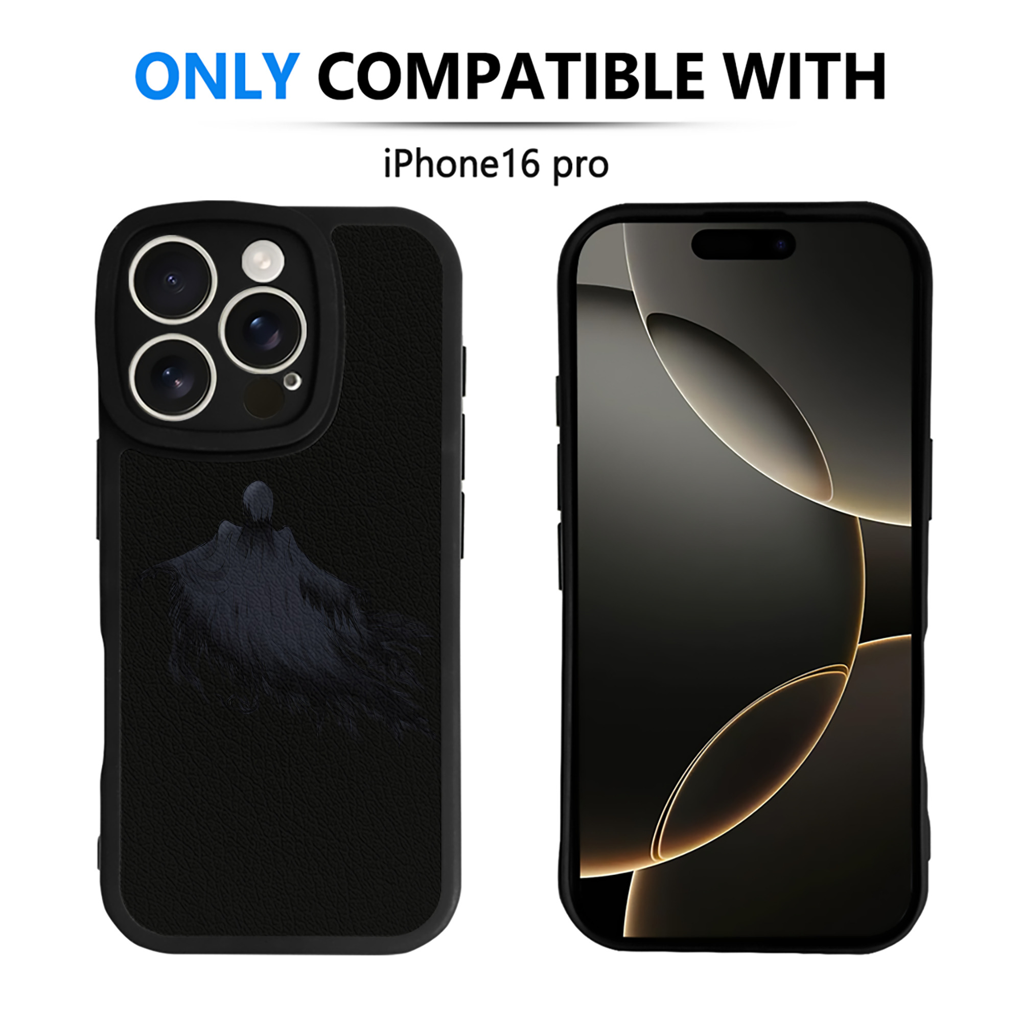 （画像用） Harry Potter ハリー・ポッターシリーズ 【iPhone 16シリーズ対応】シリコンスマホケース（レザー調） 材質：シリコン